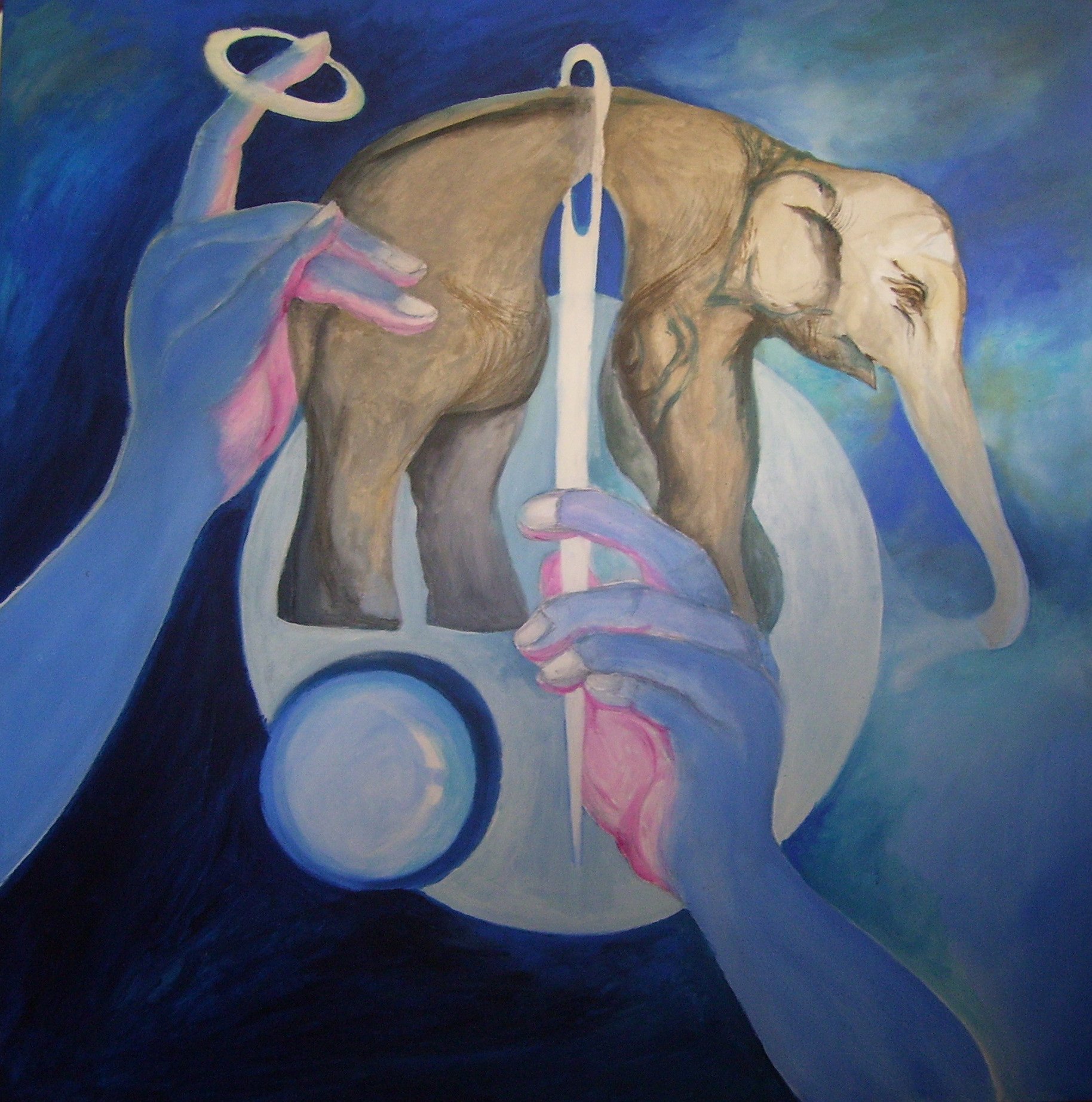 Putting an elephant through and eye of a needle-Ashok Kumar Nandy